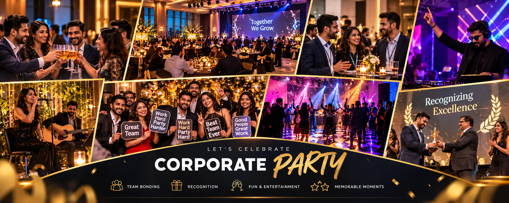 Corporate celebration hosted at The Royal Dot